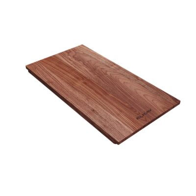 Elkay Hardwood 12.00'' x 22.50'' x 1.00'' Cutting Board Stainless Steel Farmhouse Dart Canyon