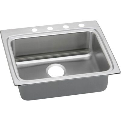 Elkay 18 Gauge Stainless Steel 25'' x 22'' x 6'' Single Bowl Drop-in Kitchen Sink