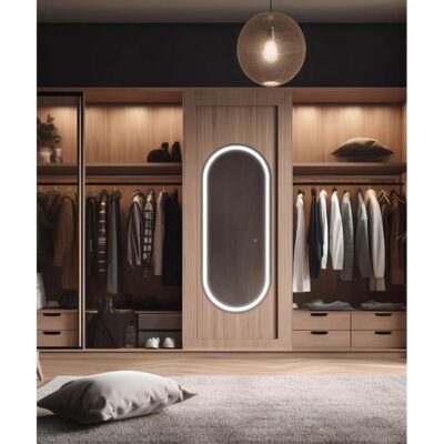 Electric Mirror Saratoga with AVA Lighted Mirrors