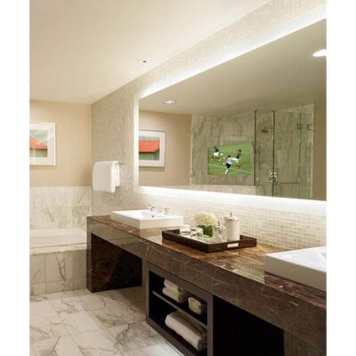 Electric Mirror Silhouette 48w x 42h Lighted Mirror TV with 15'' TV