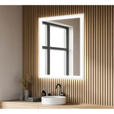 Electric Mirror Silhouette 42x42 Lighted Mirror with Keen