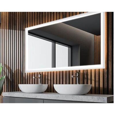 Electric Mirror Silhouette 60w x 36h Lighted Mirror with Keen