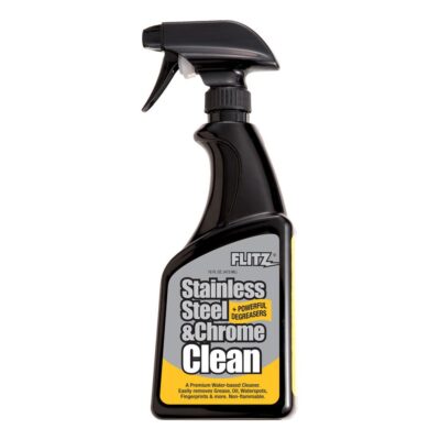 Flitz Stainless Steel And Chrome Cleaner With Degreaser