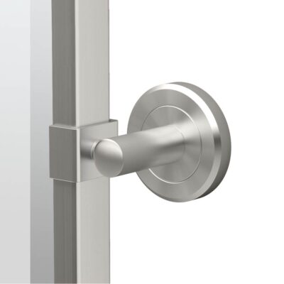 Gatco Latitude 32.5''H Framed Rectangle Mirror Satin Nickel