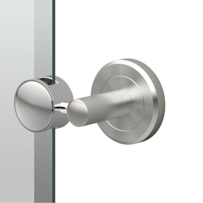 Gatco Latitude 32''H Frameless Oval Mirror Satin Nickel