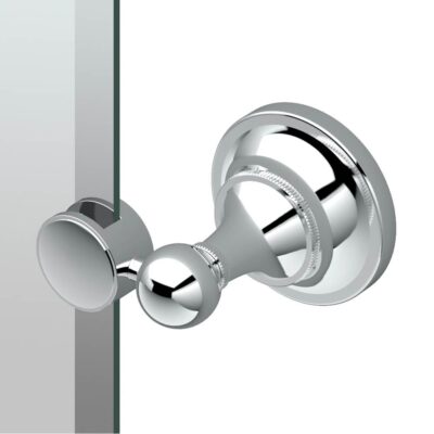 Gatco Tiara 24''H Frameless Rectangular Mirror, Chrome