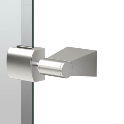 Gatco Bleu 24''H Frameless Rectangle Mirror, Satin Nickel