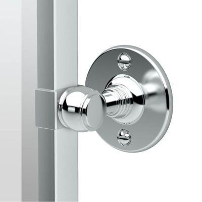 Gatco Cafe 32.5''H Framed Rectangle Mirror, Chrome