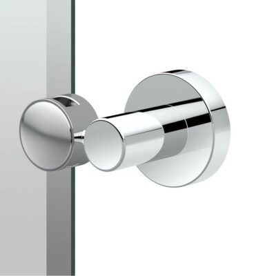 Gatco Glam 26.5''H Frameless Oval Mirror, Chrome