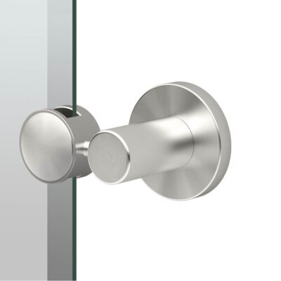 Gatco Channel 24''H Frameless Rectangle Mirror, Satin Nickel