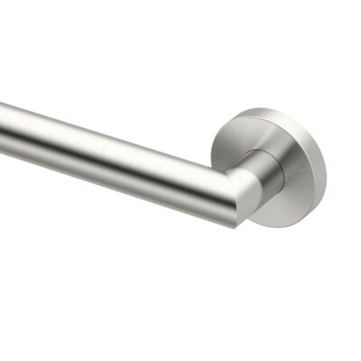Gatco Glam 12''L Grab Bar, Satin Nickel