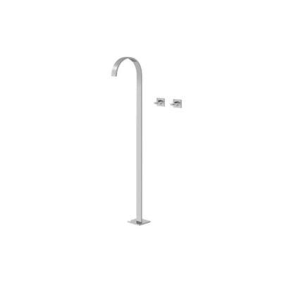 Graff Sade Floor-Mounted Vessel Filler w/Wall-Mounted Handles