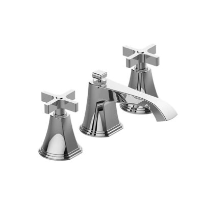 Graff Finezza UNO Widespread Lavatory Faucet w/Cross Handle