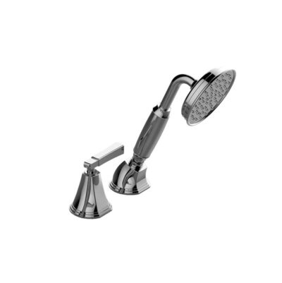 Graff Finezza UNO Deck-Mounted Handshower & Diverter Set w/Lever Handle (Trim)