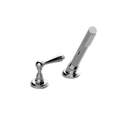 Graff Camden Deck-Mounted Handshower & Diverter Set w/Lever Handle (Trim)