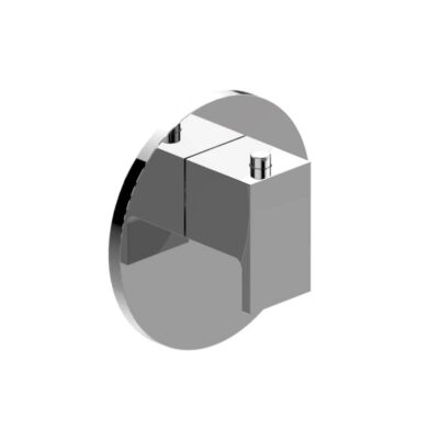 Graff Solar Round M-Series Thermostatic Valve Trim Plate with Handle