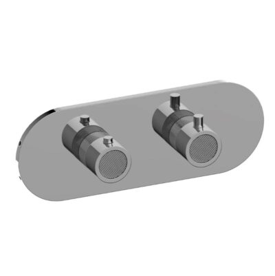 Graff Cameo Round M-Series Valve Trim with Two Handles (Horizontal Orientation)