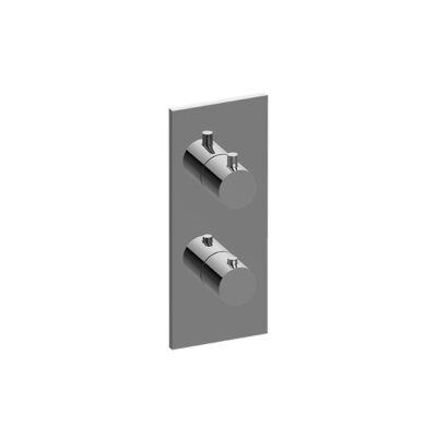 Graff M-Series Square M-Series Valve Trim with Two Handles