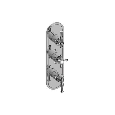 Graff Lauren Traditional M-Series Valve Trim with Three Handles