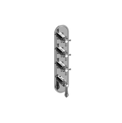 Graff Adley Traditional M-Series Valve Trim with Four Handles