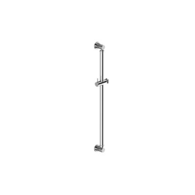 Graff Harley Round Grab Bar - 32'' w/handshower holder
