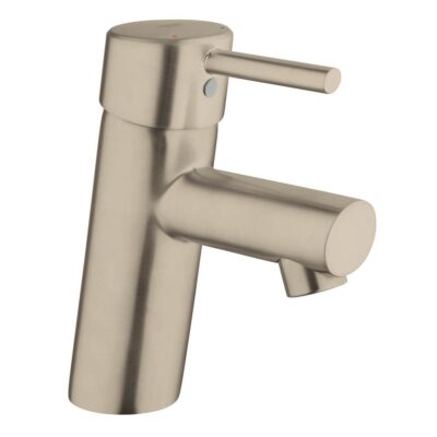 Grohe Single Hole Single-Handle S-Size Bathroom Faucet 1.2 GPM Less Drain