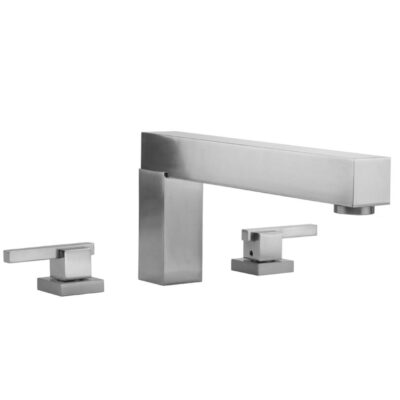 Jaclo CUBIX® Roman Tub Set with CUBIX® Lever Handles