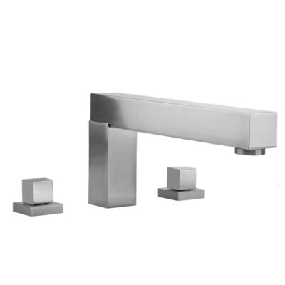 Jaclo CUBIX® Roman Tub Set with Cube Handles