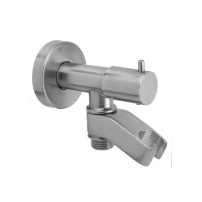Jaclo Water Supply Elbow with Built in Shut Off & Handshower Holder