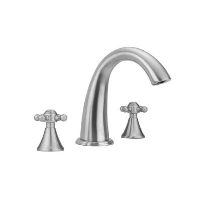Jaclo Cranford Roman Tub Set with Ball Cross Handles