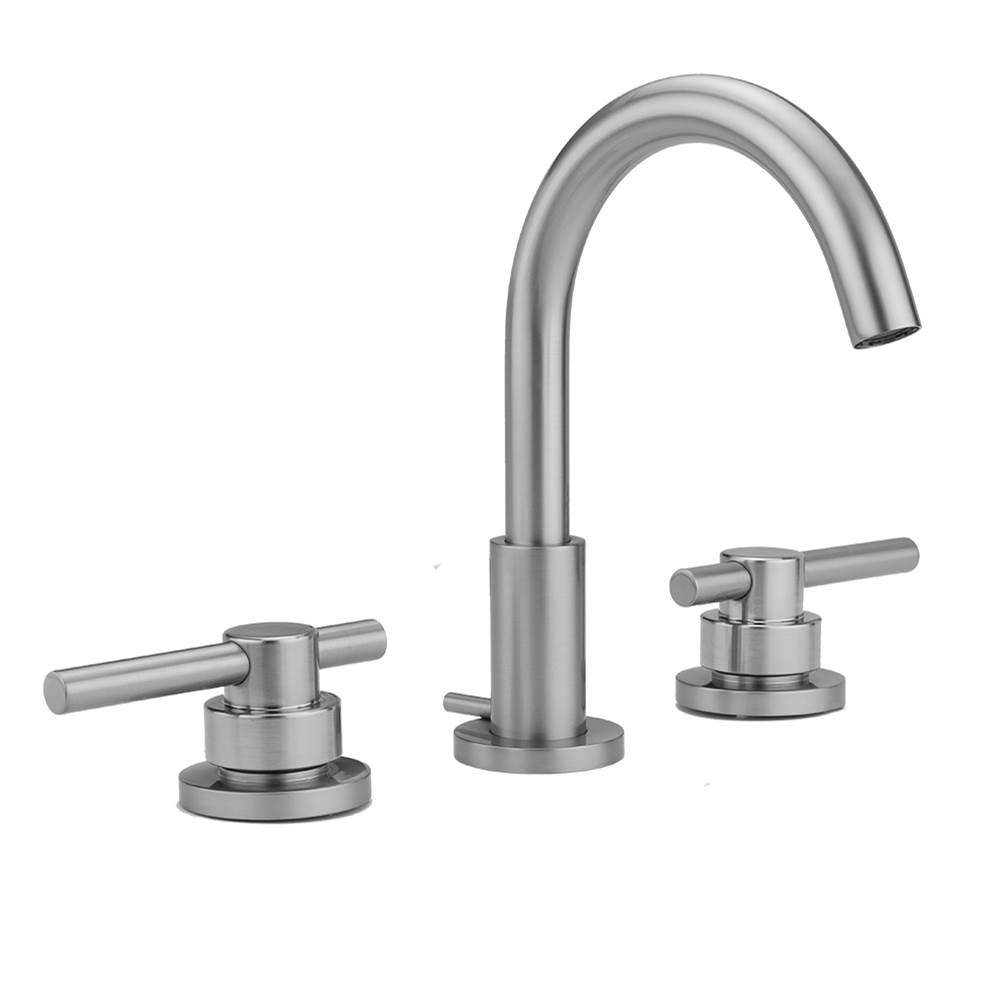Jaclo Uptown Contempo Faucet with Round Escutcheons & Peg Lever Handles