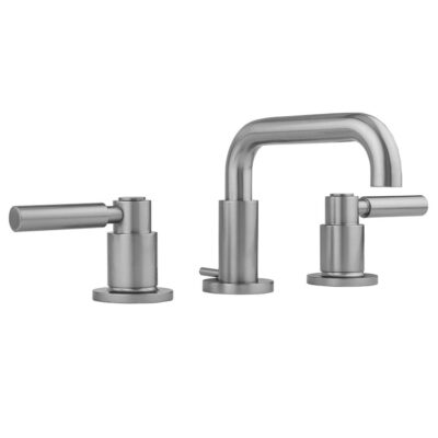 Jaclo Downtown Contempo Faucet with Round Escutcheons & High Lever Handles- 0.5 GPM