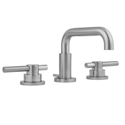 Jaclo Downtown Contempo Faucet with Round Escutcheons & Peg Lever Handles- 0.5 GPM
