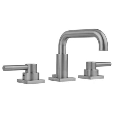 Jaclo Downtown Contempo Faucet with Square Escutcheons & Contempo Lever Handles