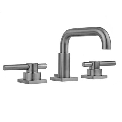 Jaclo Downtown Contempo Faucet with Square Escutcheons & Peg Lever Handles