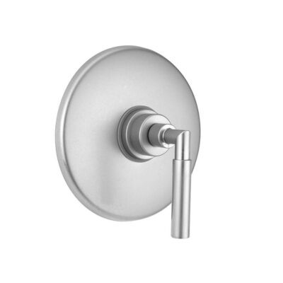 Jaclo Round Plate With Contempo Hub Base Lever Trim For Pressure Balance Cycling Valve (J-CSV)