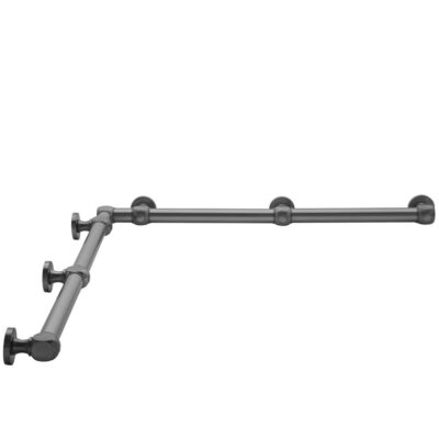 Jaclo G70 60'' x 60'' Inside Corner Grab Bar