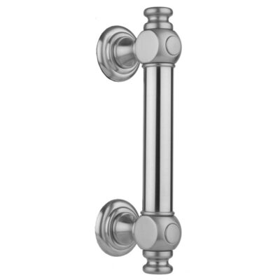 Jaclo 32'' H60 Smooth with End Caps Front Mount Shower Door Pull