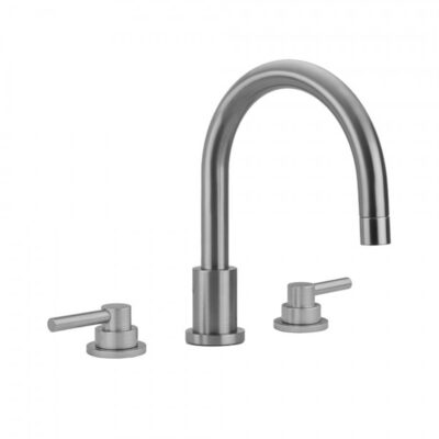 Jaclo Contempo Roman Tub Set with Low Contempo Lever Handles