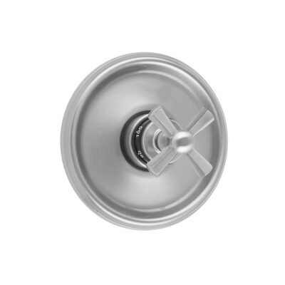 Jaclo Round Step Plate With Hex Cross Trim For Thermostatic Valves (J-TH34 & J-TH12)
