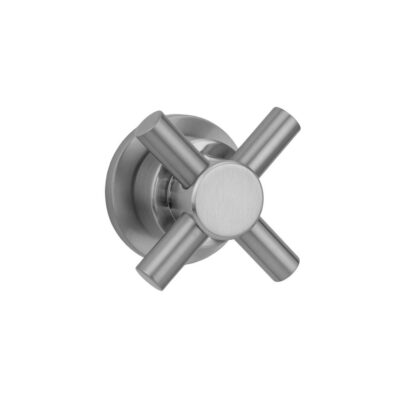 Jaclo Contempo Cross with Round Escutcheon Trim for Exacto Volume Controls and Diverters (J-VC34 / J-VC12 / J-20682 / J-20686 / J-20687 / J-20688 / J-20689)