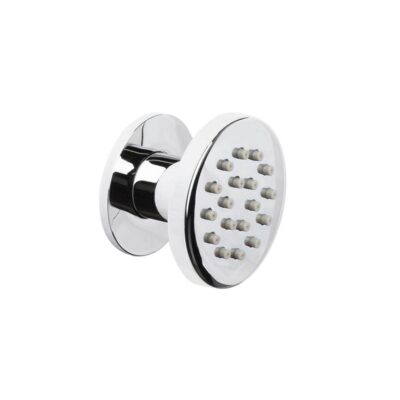 Lacava Wall-mount round body spray, one jet. DIAM: 2-3/8''