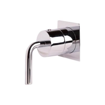 Lacava TRIM ONLY - 3-way diverter, flow rate 10 GPM (43.5 PST), curved lever handle, square backplate