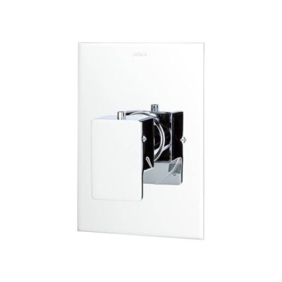 Lacava TRIM ONLY - Thermostatic Valve GPM 10 (60PSI) with rectangular back plate and lever handle