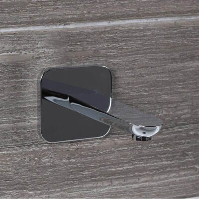 Lacava Wall-mount spout for a bathtub. Mixer sold separately. SPOUT: 6 1/2'', W: 3'', H: 2 1/8''.