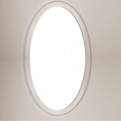 Lacava Mirror in wood frame. W: 21'', D: 34''.