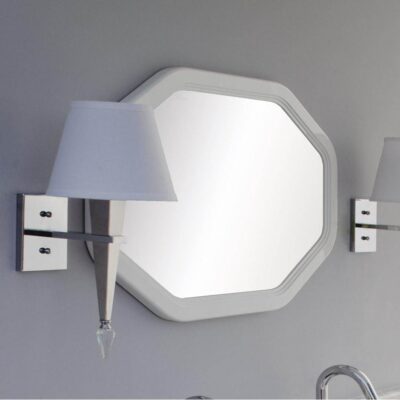 Lacava Mirror in wood frame, 18''W, 30''H.