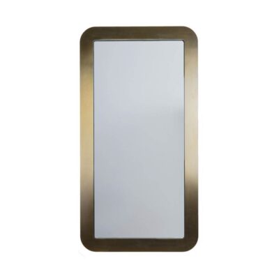 Lacava Wall hung mirror with metal frame surround. Can be mounted in multiple orientations, add on ACC4 LED lighting available. 22''W, 42''H