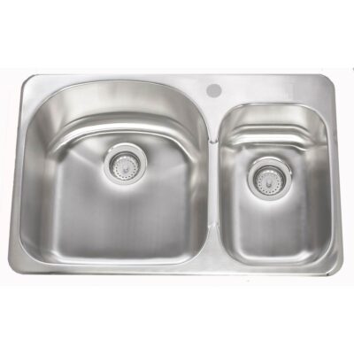 Lenova Double Bowl 31-1/2'' X 20-1/2'' X 9/7''