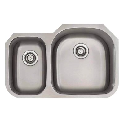 Lenova Undermount Double Bowl 31-3/8'' x 20-1/2'' x 7/9''